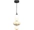 Светильник подвесной ST-Luce черный/желтый, опаловый LED 1х8W 3000K ST luce SL6134.413.01 1