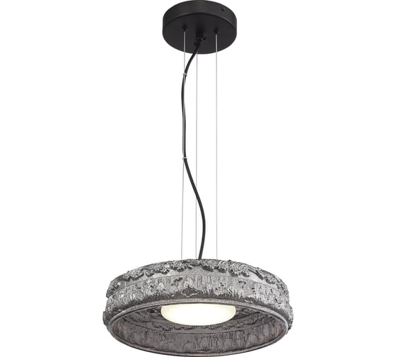 Светильник подвесной ST LUCE черный/дымчатый LED 1*15W 4000K SL6143.413.01 1