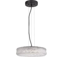 Светильник подвесной ST LUCE черный/прозрачный LED 1*15W 4000K SL6143.403.01