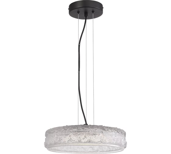 Светильник подвесной ST LUCE черный/прозрачный LED 1*15W 4000K SL6143.403.01 1