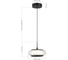 Светильник подвесной ST-Luce черный/прозрачный LED 1х7W 3000K ST luce SL6239.403.01 5