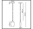 Подвес ODEON LIGHT LOOP LED 3W 7159/3L 6