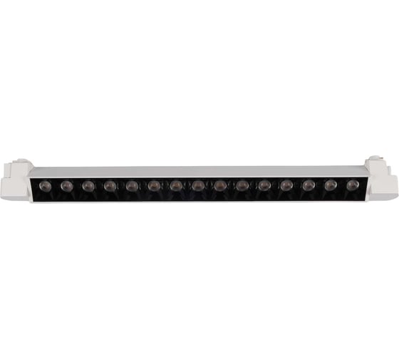 Трековый линейный светодиодный светильник Jazzway PTR 4230R 30Вт 4000K 24град. WH белый 480мм IP40 5068438 1
