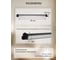 Трековый линейный светодиодный светильник Jazzway PTR 4140R 40Вт 4000K 120град. BL черный 600мм IP40 5068377 4