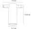 Светильник потолочный ARTE LAMP OPTIMA 48В 12Вт 1300Лм 4000К 90 36 A A7270PL-1BK 2