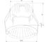 Светильник встраиваемый светодиодный Elektrostandard Arco 12W 4000K IP44 15274/LED белый a070920 2