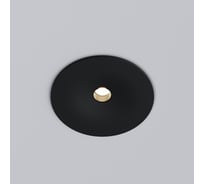 Светильник встраиваемый светодиодный Elektrostandard Binnie 12W 3000K 15275/LED черный a070927