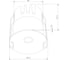 Светильник встраиваемый светодиодный Elektrostandard Binnie 12W 3000K 15275/LED черный a070927 2