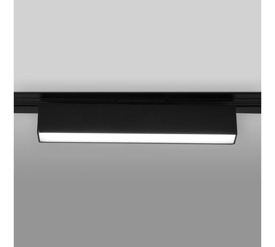 Потолочный светодиодный светильник Elektrostandard LTB53 X-Line черный матовый 10W 4200K a052442