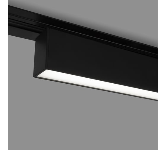 Потолочный светодиодный светильник Elektrostandard LTB54 X-Line черный матовый 20W 4200K a052445