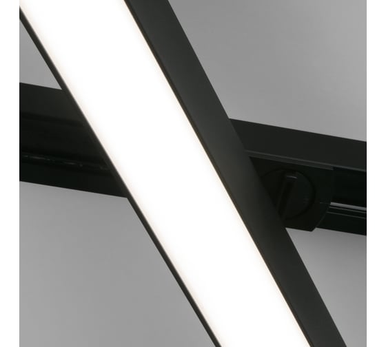 Потолочный светодиодный светильник Elektrostandard LTB54 X-Line черный матовый 20W 4200K a052445
