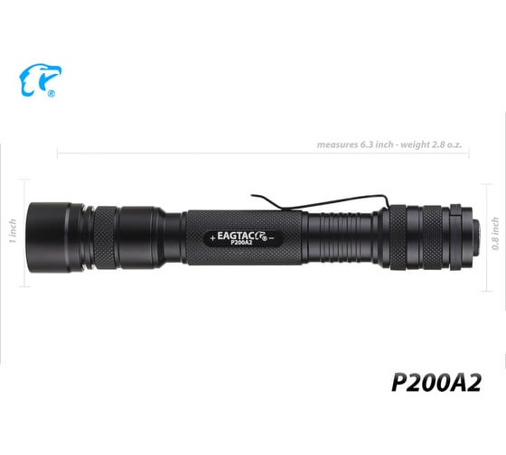 Фонарь EagleTac P200A2 UV 365nm 2497