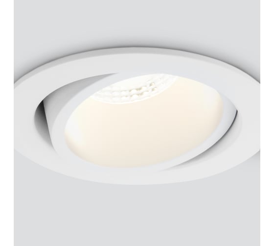 Встраиваемый светильник Elektrostandard 15267 LED 7W 4200K WH WH белый белый a055721