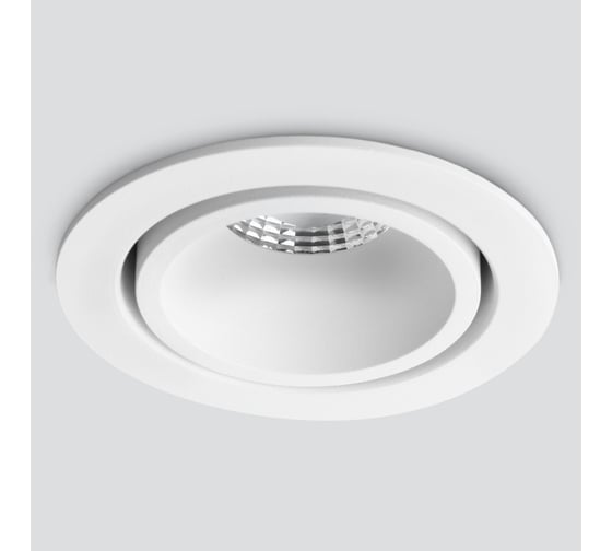 Встраиваемый светильник Elektrostandard 15267 LED 7W 4200K WH WH белый белый a055721