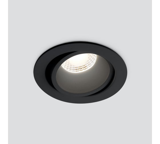 Встраиваемый светильник Elektrostandard 15267 LED 7W 4200K BK черный a055722