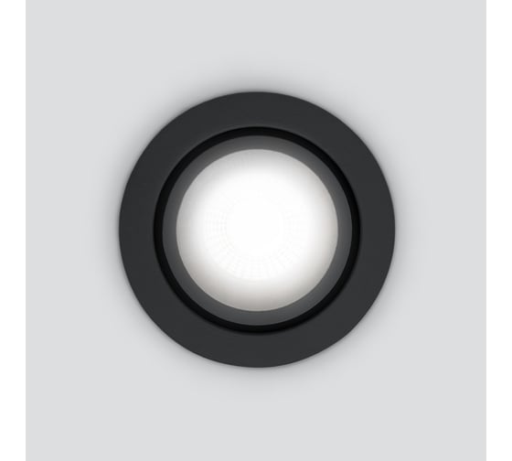 Встраиваемый светильник Elektrostandard 15267 LED 7W 4200K BK черный a055722