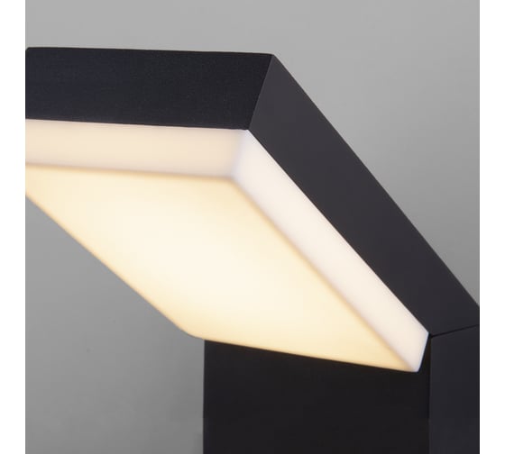 Садово-парковый светильник Elektrostandard 1541 TECHNO LED с датчиком движения чёрный a053946