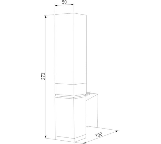 Садово-парковый светильник со светодиодами Elektrostandard 1534 TECHNO LED a052856
