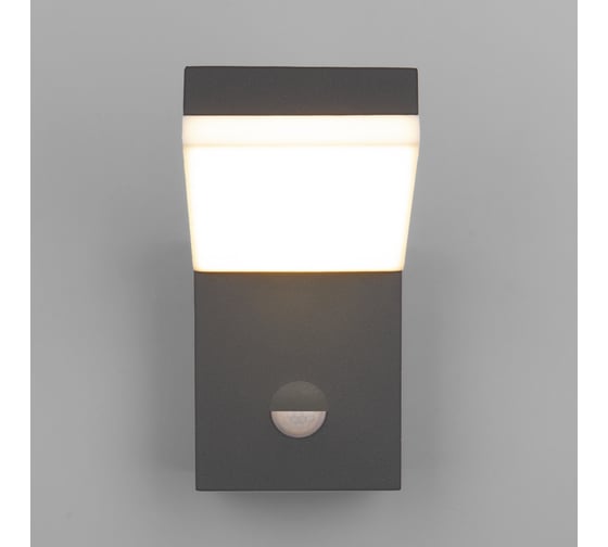 Садово-парковый светильник Elektrostandard 1541 TECHNO LED с датчиком движения серый a053947