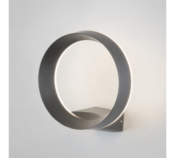 Садово-парковый светильник со светодиодами Elektrostandard 1710 TECHNO LED Ring серый a054932