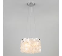 Подвесной светильник Eurosvet 60005 3 хром перламутр 00000072982