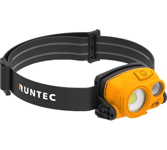 Фонарь налобный RUNTEC аккумуляторный RT-HLR400 1