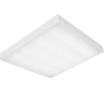 Светильник LEDeffect ОФИС СПО/ДПО (600х600 накладной) 33Вт 3300лм 4000К CRI80 IP20, рассеиватель опаловый, корпус металл, белый, административно-офисное освещение LE-СПО-03-040-0182-20Д