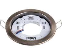 Накладной светильник Uniel ANTIQUE BRASS 10 PROM GX53 H2 UL-00005056