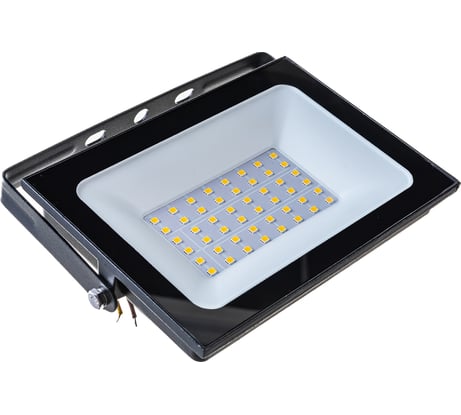 Светодиодный прожектор Uniel 50W 4000K IP65 200-250В BLACK ULF-F21 UL-00007960