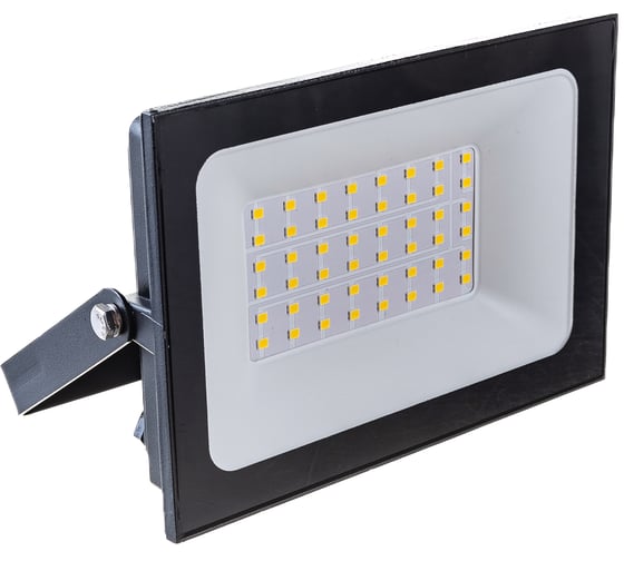 Светодиодный прожектор Uniel 50W 4000K IP65 200-250В BLACK ULF-F21 UL-00007960