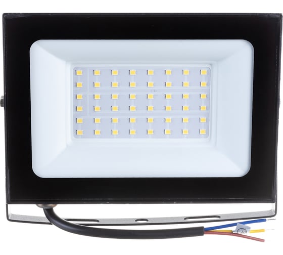 Светодиодный прожектор Uniel 50W 6500K IP65 200-250В BLACK ULF-F21 UL-00007365