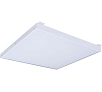 Универсальный офисный светодиодный светильник Ledcraft Грильято 40 Вт IP20 580x580x40 мм 6000K Опал 1619510002