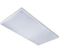 Универсальный офисный светодиодный светильник Ledcraft Армстронг 120 Вт IP54 1195x595x48 мм 3000К Призма 1619530038