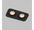 Светильник встраиваемый светодиодный Elektrostandard двойной Tetro IP44 3000К 15277/LED черный a071316 3