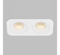 Светильник встраиваемый светодиодный Elektrostandard двойной Tetro IP44 3000К 15277/LED белый a071314