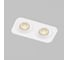 Светильник встраиваемый светодиодный Elektrostandard двойной Tetro IP44 3000К 15277/LED белый a071314 3