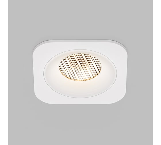 Светильник встраиваемый светодиодный Elektrostandard Tetro IP44 3000К 15276/LED белый a071310 1