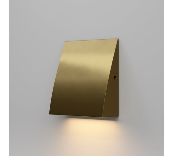 Светодиодная подсветка для лестниц Elektrostandard Wally 3000К 40159/LED латунь a071221 1