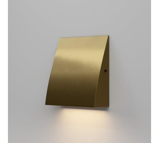 Светодиодная подсветка для лестниц Elektrostandard Wally 4000К 40159/LED латунь a071226 1