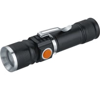 Фонарь Navigator 95 551 NPT-CM18-ACCU алюминий, 3 режима, 1LED 5Вт, Li-ion 3,7В, 1200мАч 95551