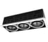 Точечный встраиваемый светодиодный светильник Ambrella Light TECHNO SPOT T813 BK/CH 3*12W 4200K 4