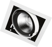 Точечный встраиваемый светодиодный светильник Ambrella Light TECHNO SPOT T811 BK/CH 12W 4200K