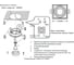 Встраиваемый светильник Crystal lux CLT 069C1 BL 9