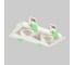 Встраиваемый светильник Crystal lux CLT 069C2 WH 4