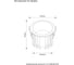 Встраиваемый светодиодный светильник Crystal lux CLT 008C83 WH 4000K IP54 8