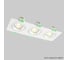 Встраиваемый светильник Crystal lux CLT 002C3 WH V2 1