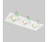 Встраиваемый светильник Crystal lux CLT 002C3 WH V2 4