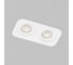 Светильник встраиваемый светодиодный двойной Tetro IP44 4000К 15277/LED белый Elektrostandard a071315 3