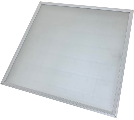 Светодиодная панель PCCOOLER 4000К 595х595х30мм микропризма (блок питания 374, 8 светодиодов, Ra80) (Беларусь) ДПО02-6х6-4000К-374-М-80-П 1