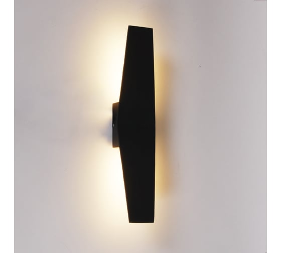 Уличный настенный светодиодный светильник ReLuce 86877-9.2-001JH LED2*6W BK 1